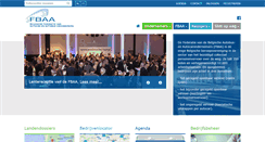 Desktop Screenshot of fbaa.be