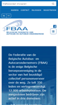 Mobile Screenshot of fbaa.be